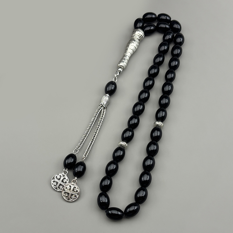 Car Accessories Dubai - 33 Pezzi Rosario in Vetro con