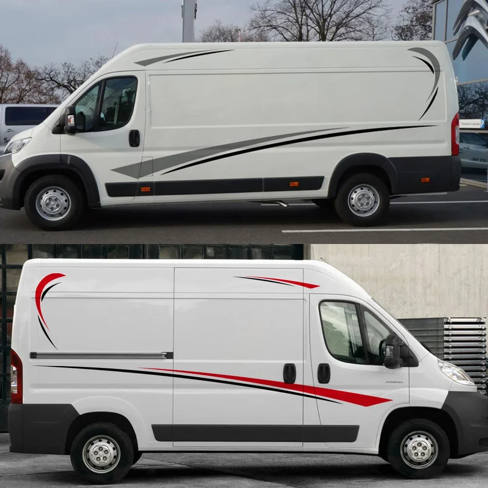 Car Accessories On Amazon - Adesivi laterali per carrozzeria auto Strisce