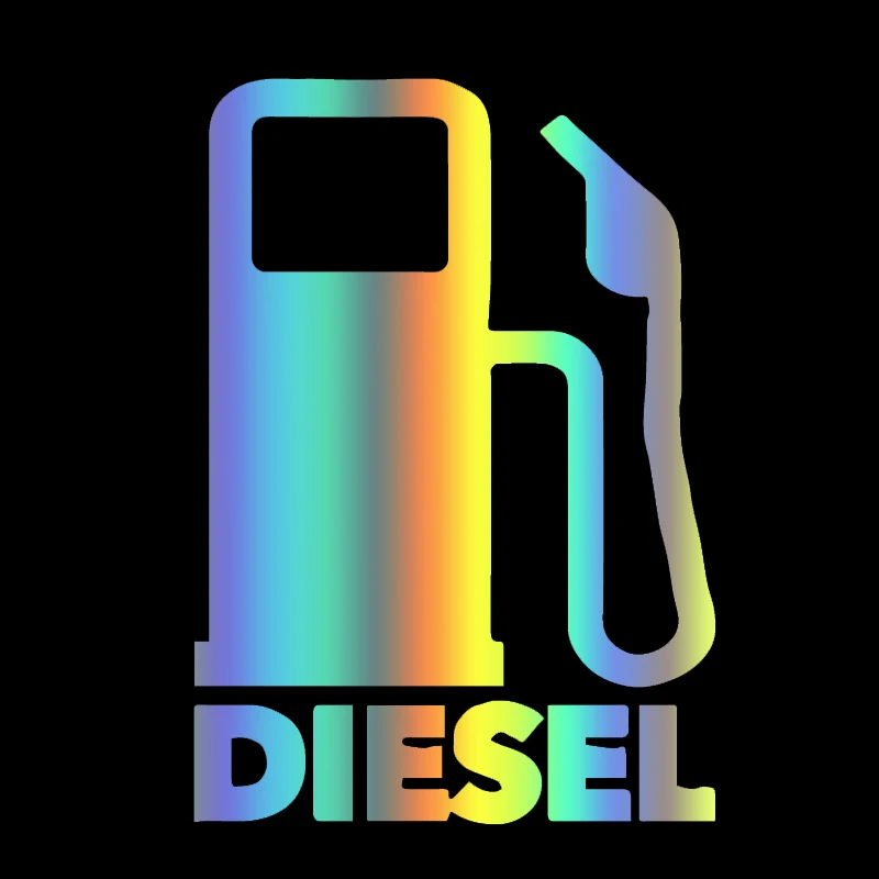 Car Accessories On Amazon - Adesivi per auto DIESEL solo carburante