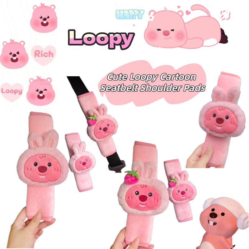 Car Accessories Kit - Peluche di un simpatico castoro Loopy,
