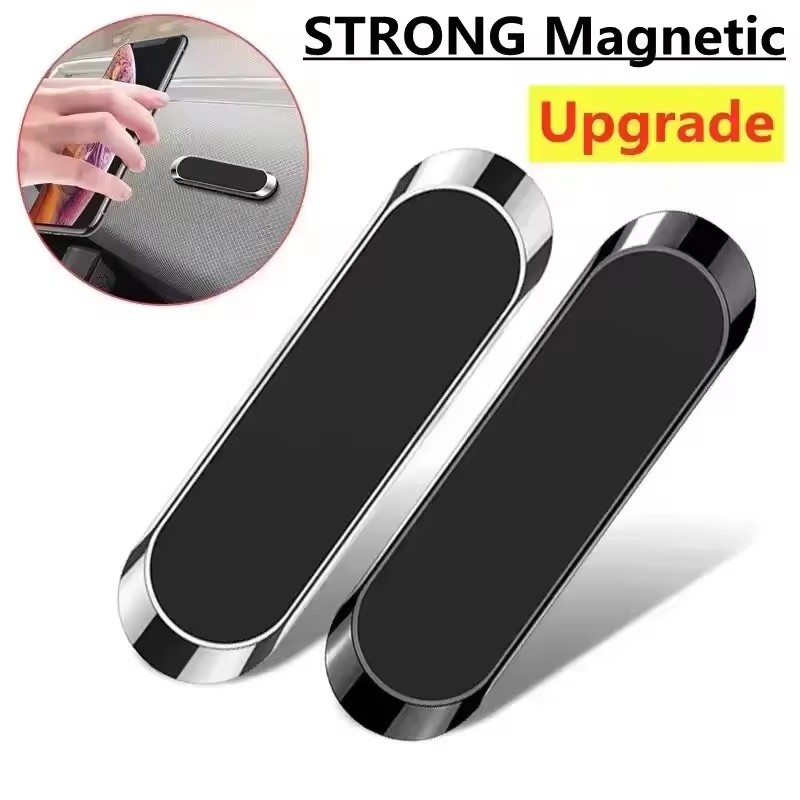Car Phone Holder Magnetic - Supporto Magnetico per Telefono in Metallo,