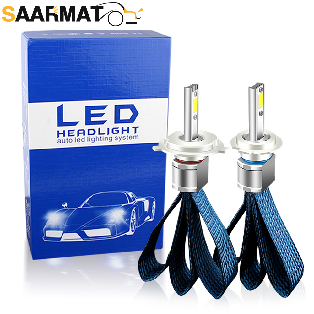 Market Car Accessories - 2 Pezzi Fari LED 8000LM H1