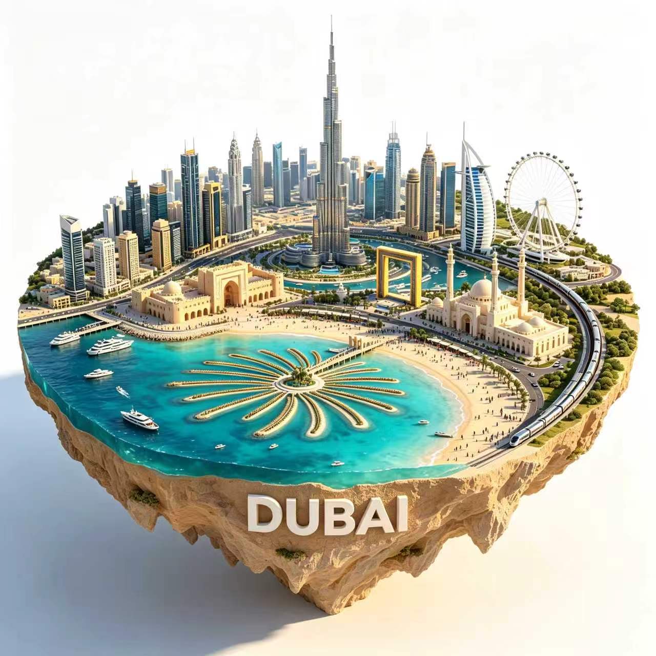 Car Accessories Dubai - Magneti per Frigorifero di Dubai in