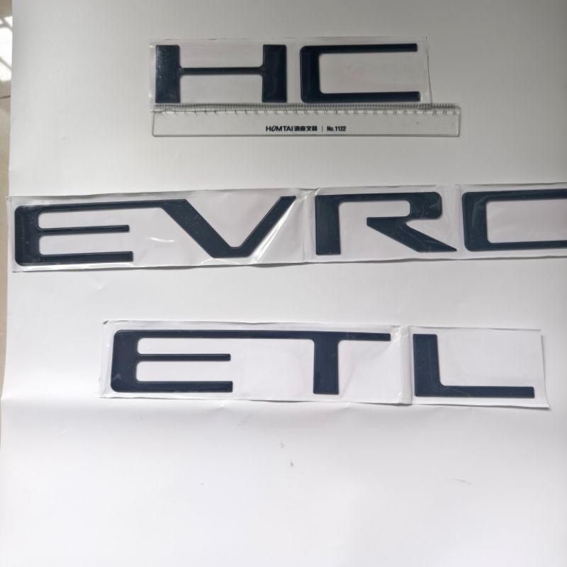 Market Car Accessories - 1 adesivo con lettere 3D in
