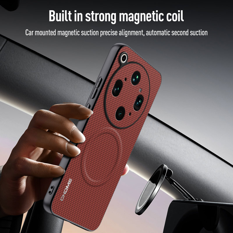 Car Phone Holder Magnetic - Custodia di Lusso per OPPO Find