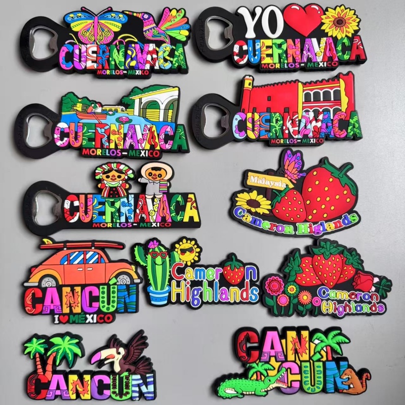 Car Accessories Dubai - Magneti per frigorifero in PVC Cancun