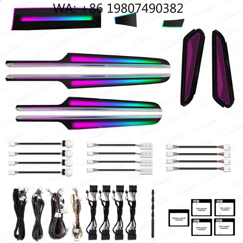Car Accessories Kit - Kit Luci Atmosfera Dinamica RGB a