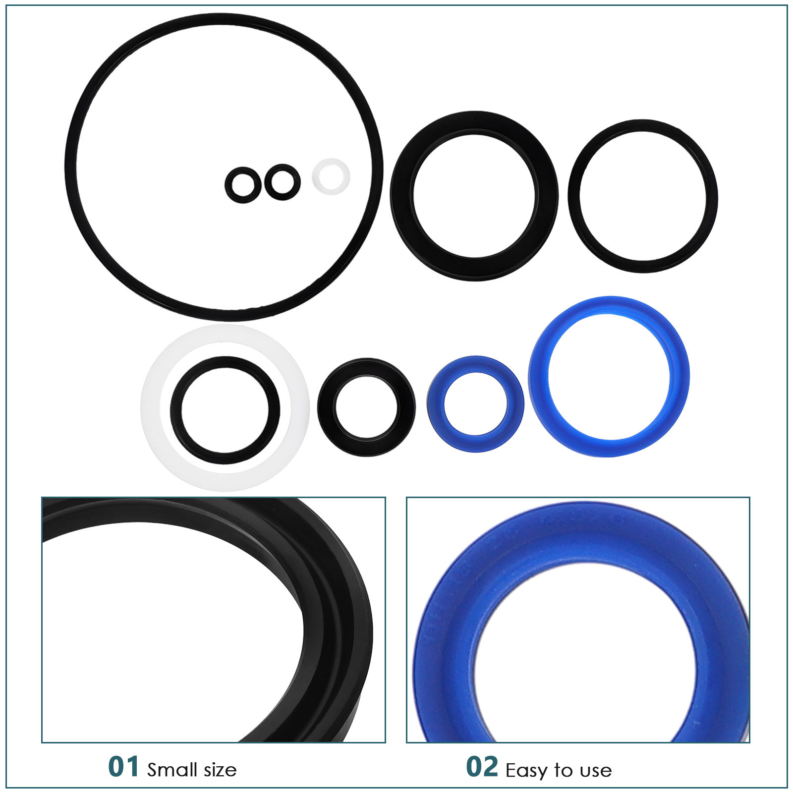 Kit di 10 Anelli di Tenuta ad  - Car Accessories Kit recensione e prezzo