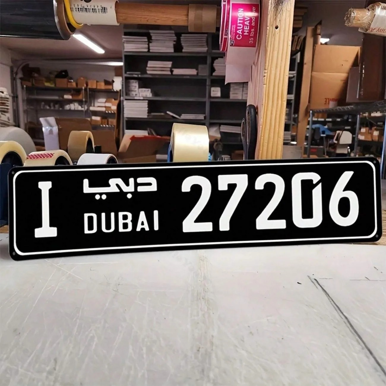 Insegna stradale in alluminio  - Car Accessories Dubai recensione e prezzo