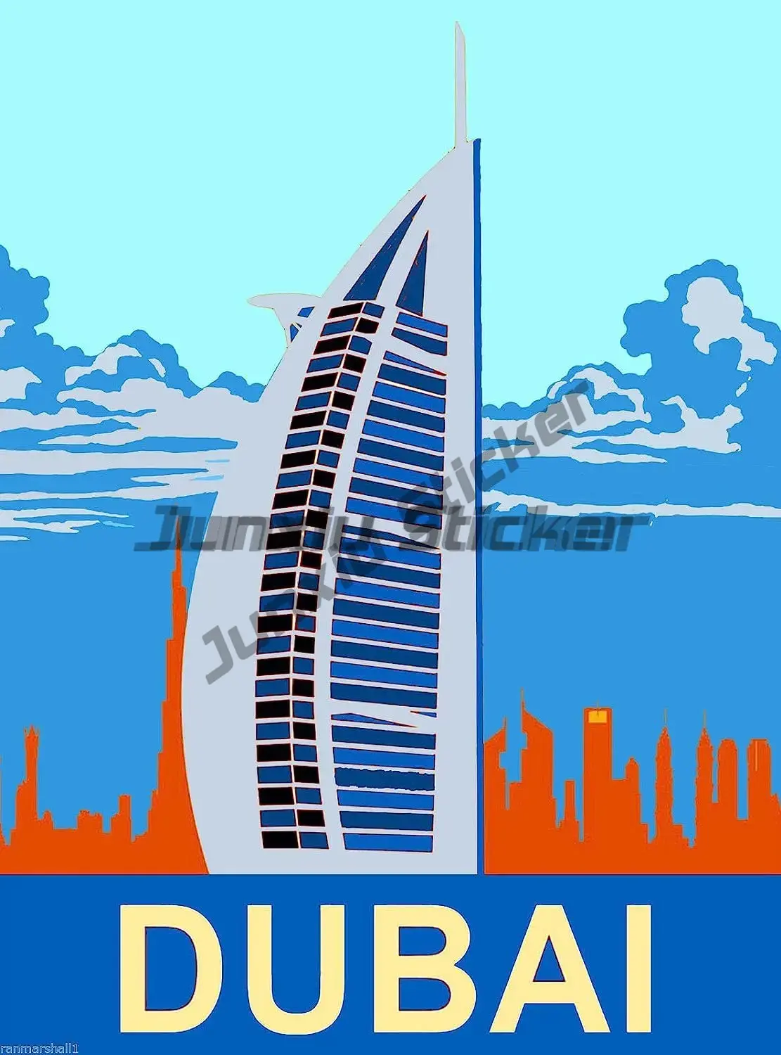 Adesivi per auto con bandiera  - Car Accessories Dubai recensione e prezzo