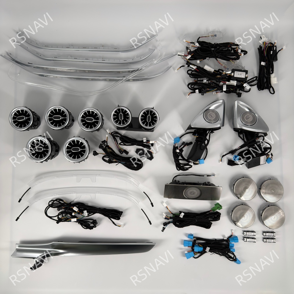 Kit Luci Ambientali LED a 64 C - Car Accessories Kit recensione e prezzo